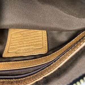 Coach Tan and Brown Men's Backpack